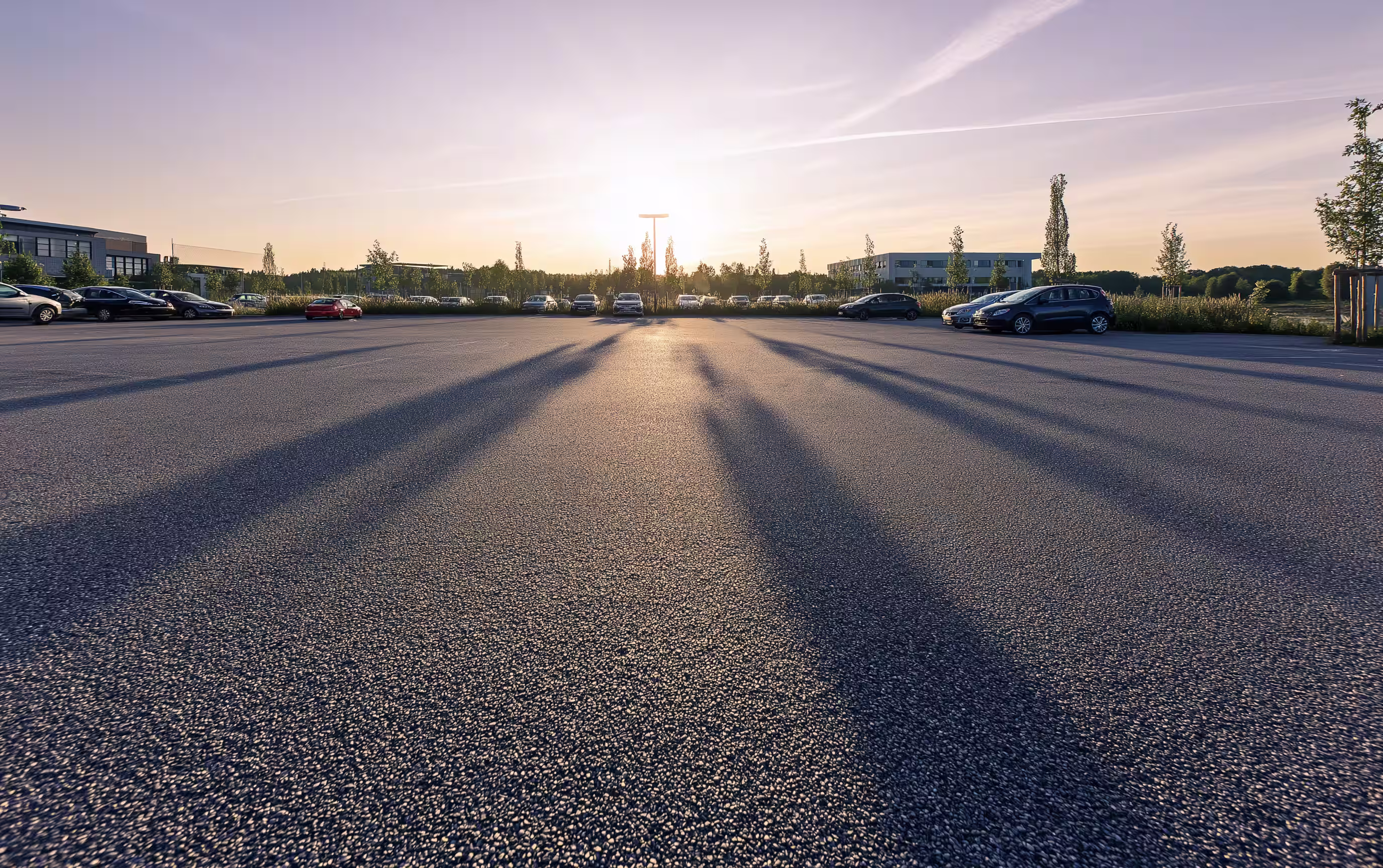 Airport parking background
