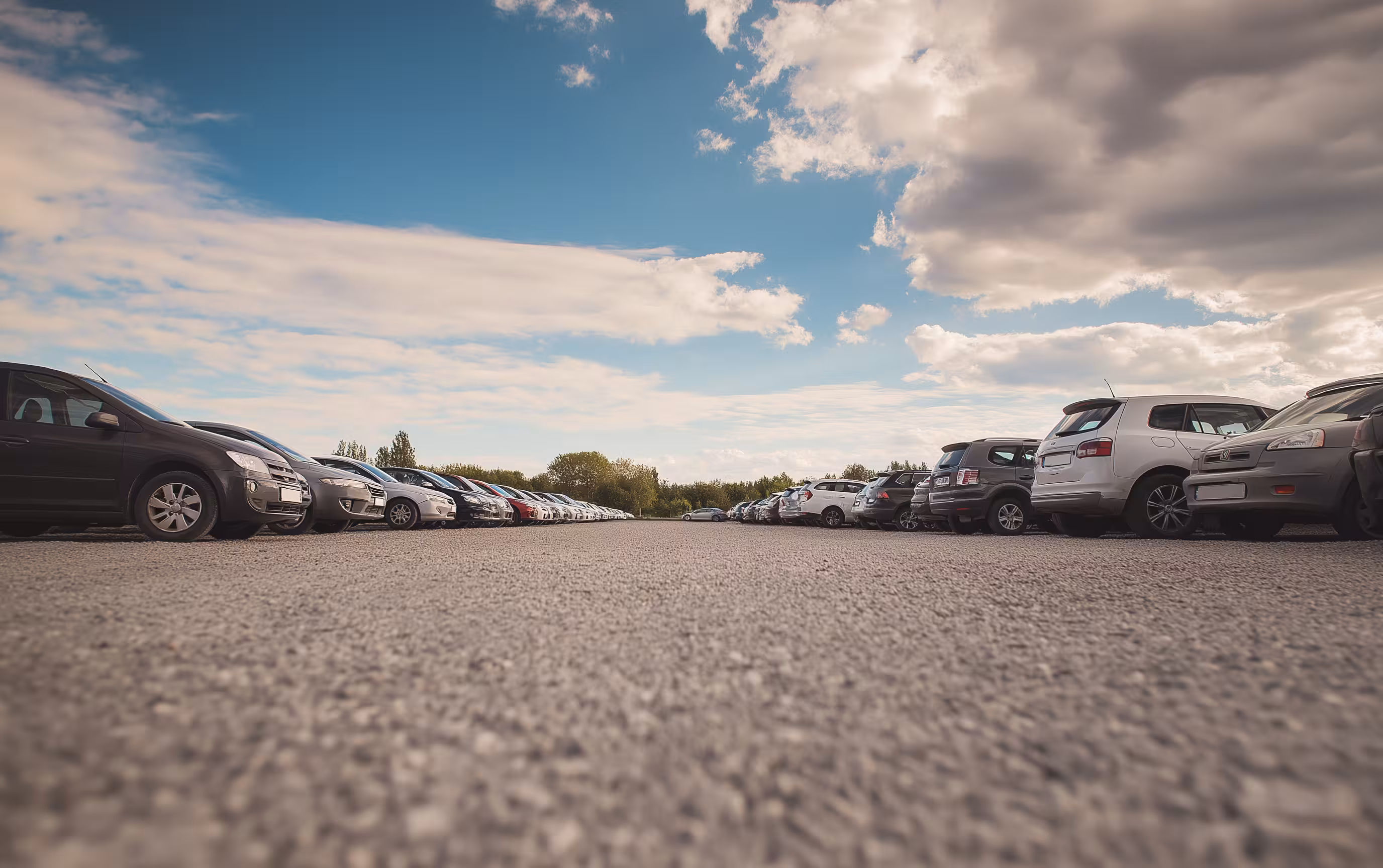 Airport parking background