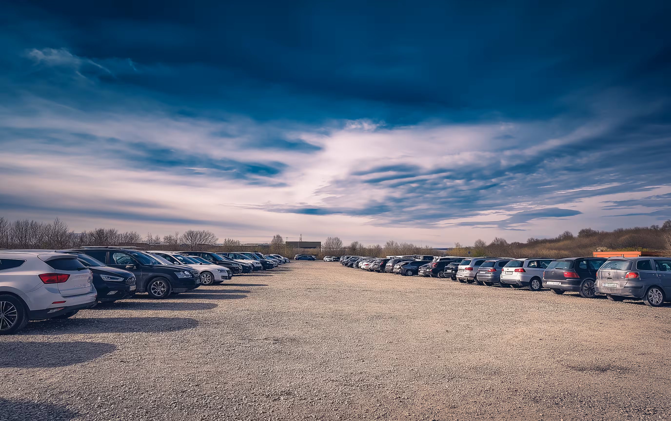 Airport parking background
